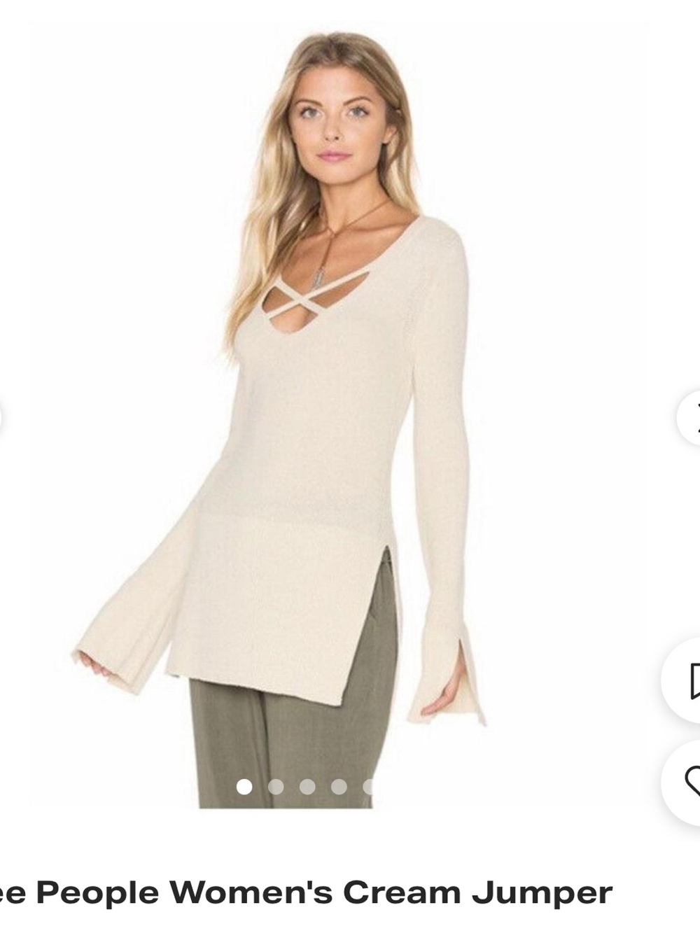 Free people tunic sweater